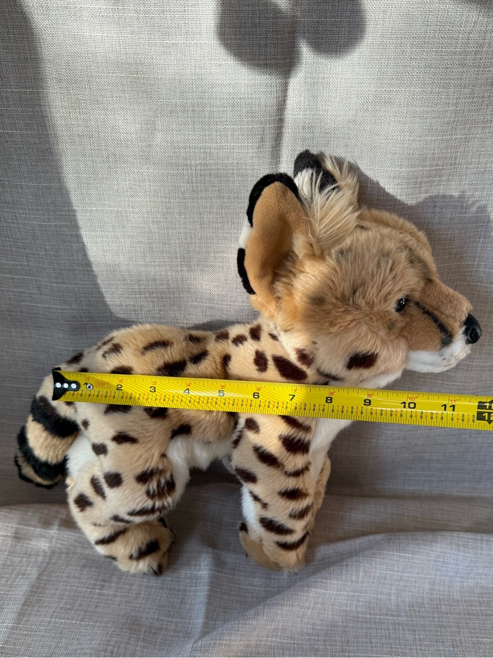 2017 SOS Save Our Space Serval Plush Rare Discounted – Collectible Big Cat - Picture 12 of 16